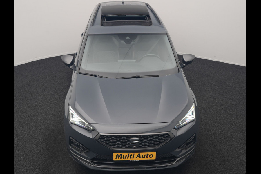 Seat Tarraco 1.4 TSI e-Hybrid PHEV FR Business Intense 245pk Dealer O.H. | Trekhaak Af Fabriek | Panodak | Adaptive Cruise | 360 Camera | Sportstoelen Memory & Verwarmd | Blis | Keyless | Stuur Verwarmd | Apple Carplay | Navigatie | DAB | Plug In Hybrid |