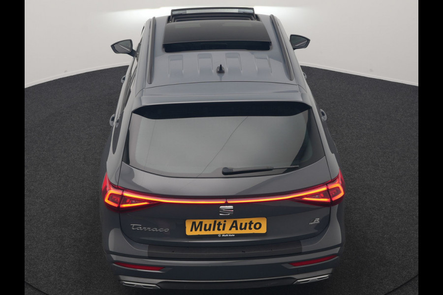 Seat Tarraco 1.4 TSI e-Hybrid PHEV FR Business Intense 245pk Dealer O.H. | Trekhaak Af Fabriek | Panodak | Adaptive Cruise | 360 Camera | Sportstoelen Memory & Verwarmd | Blis | Keyless | Stuur Verwarmd | Apple Carplay | Navigatie | DAB | Plug In Hybrid |