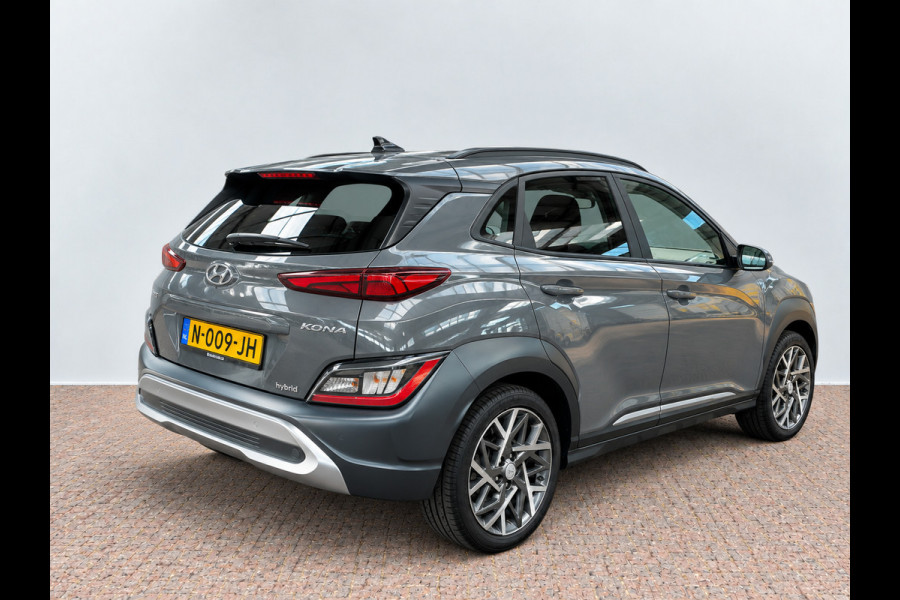 Hyundai Kona 1.6 GDI HEV Premium Automaat Stoelkoel+verw. Carplay Adap.Cruis
