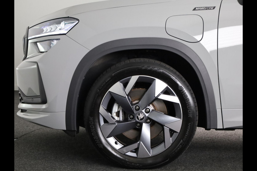 Škoda Kodiaq Sportline Business PHEV 1.5 TSI 204pk | Panoramadak | Trekhaak | Elektrisch verstelbare voorstoel met geheugen | Verwarmbare voorstoelen en achterbank |  Verlengde garantie |