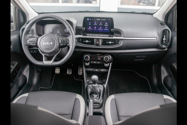 Kia Picanto 1.0 GDi GT-Line | Actieprijs* | Levering november | Schuif/kanteldak | Stoel & Stuurverwarming | Dode hoek assistent | Clima. | GT-Line Bekleding