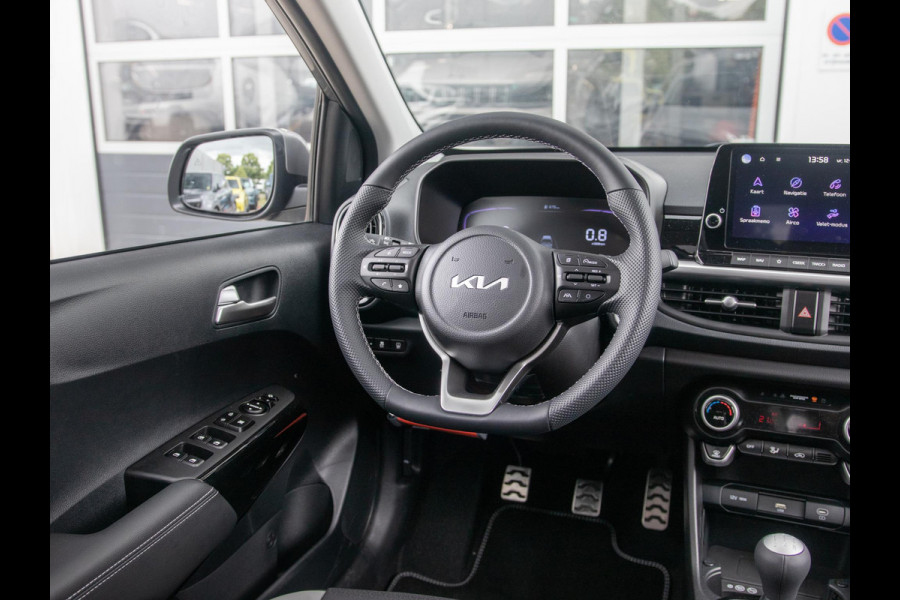 Kia Picanto 1.0 GDi GT-Line | Actieprijs* | Levering november | Schuif/kanteldak | Stoel & Stuurverwarming | Dode hoek assistent | Clima. | GT-Line Bekleding
