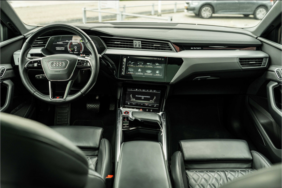 Audi e-tron S Quattro 95 kWh 503PK | ACC | TREKHAAK | HUD | 114.000.- NW PRIJS | B&O | RS Stoelen