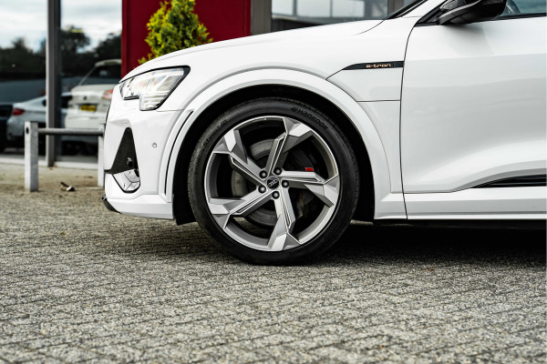 Audi e-tron S Quattro 95 kWh 503PK | ACC | TREKHAAK | HUD | 114.000.- NW PRIJS | B&O | RS Stoelen