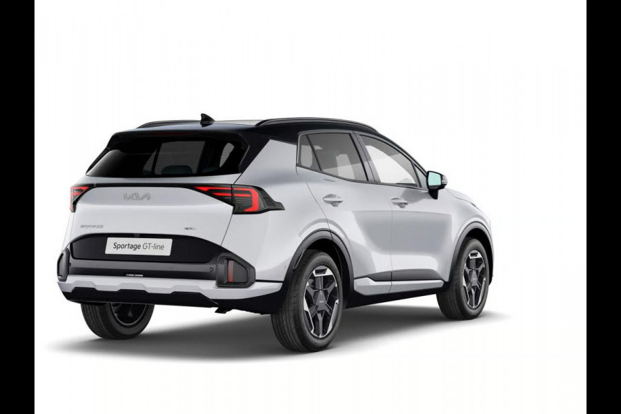 Kia Sportage 1.6 T-GDi Hybrid GT-PlusLine | Actieprijs* | Navi. | Clima. | Adapt. Cruise. | Stoel&Stuur Verwarming | Dodehoekcamera | Panodak | GT-Line Bekleding In Suède/Lederlook | Harman Kardon | Slimme Parkeerassistentie