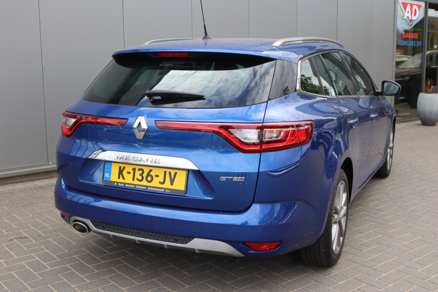 Renault Mégane Estate 1.3 TCe 140PK Automaat GT-Line Trekhaak-1700KG/Gr.-Navigatie/Parkeerhulp