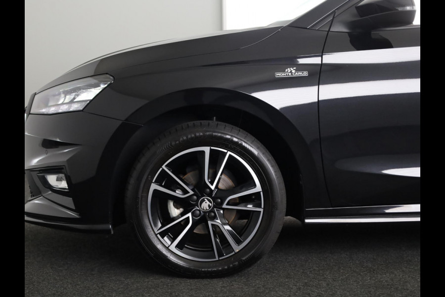 Škoda Fabia 1.0 TSI Monte Carlo 95pk 95 pk | Verlengde garantie | Stoelverwarming | Navigatie via App | Parkeersensoren | Achteruitrijcamera | LED koplampen |