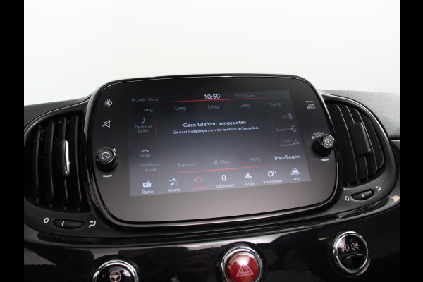 Fiat 500C 1.0 Hybrid Dolcevita Leder Navigatie Apple Carplay/Android Auto Parkeersensoren achter Cruise Control Climate Control
