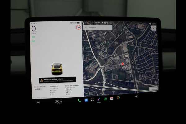 Tesla Model Y Performance AWD 75 kWh | SOH 94.8% | Traffic-Aware Cruise control | Leder | Achterbank verwarming | 21'' | Full LED | Panoramadak |