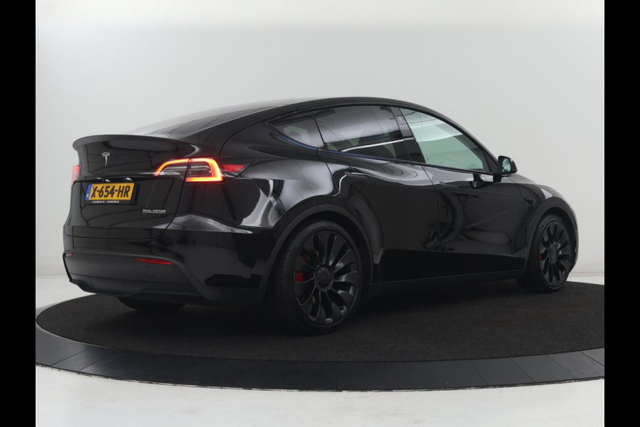 Tesla Model Y Performance AWD 75 kWh | SOH 94.8% | Traffic-Aware Cruise control | Leder | Achterbank verwarming | 21'' | Full LED | Panoramadak |