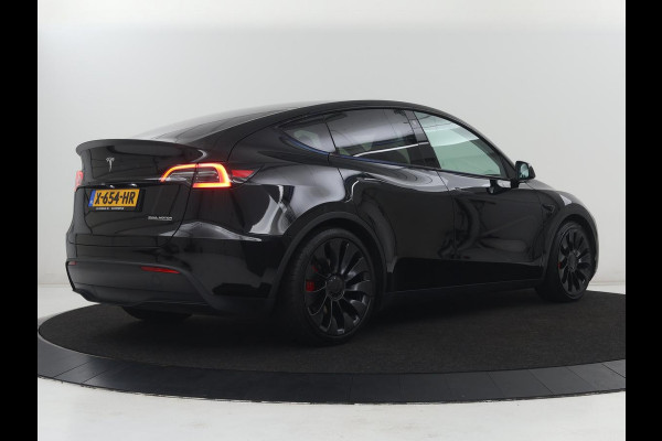 Tesla Model Y Performance AWD 75 kWh | SOH 94.8% | Traffic-Aware Cruise control | Leder | Achterbank verwarming | 21'' | Full LED | Panoramadak |