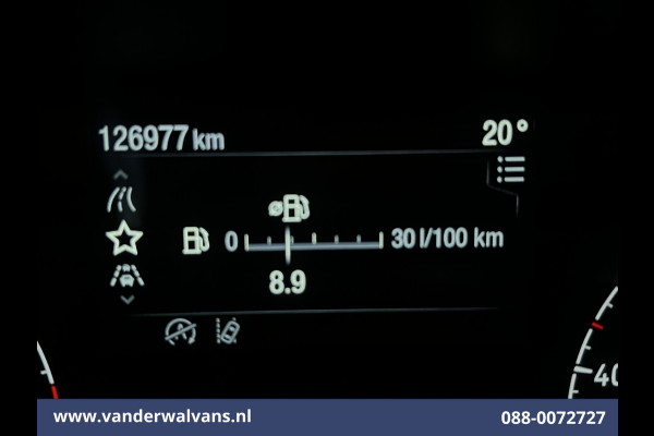 Ford Transit Custom 2.0 TDCI 105pk L2H1 Euro6 Airco | Camera | Navigatie | LED | Apple Carplay Cruisecontrol, Android Auto, Stoelverwarming, Verwarmde Voorruit, Parkeersensoren, Bijrijdersbank