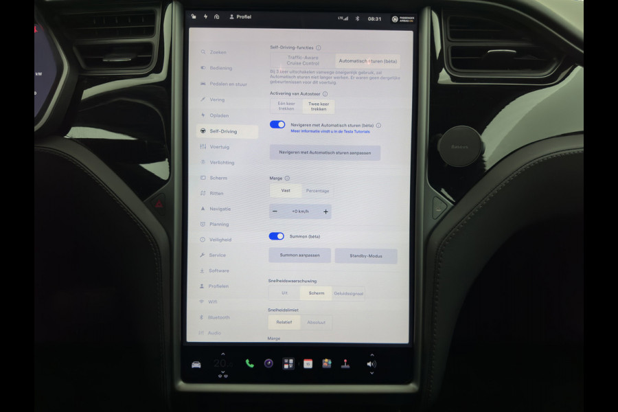Tesla Model S 75D Base Aut. * PANO-WINDOW | LEATHER | AIR-SUSPENION | FULL-LED | NAVI-FULLMAP | KEYLESS | COMFORTSEATS | DIGI-COCKPIT |AUTO-PILOT | 19"ALU*