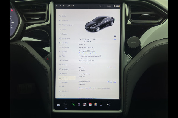 Tesla Model S 75D Base Aut. * PANO-WINDOW | LEATHER | AIR-SUSPENION | FULL-LED | NAVI-FULLMAP | KEYLESS | COMFORTSEATS | DIGI-COCKPIT |AUTO-PILOT | 19"ALU*
