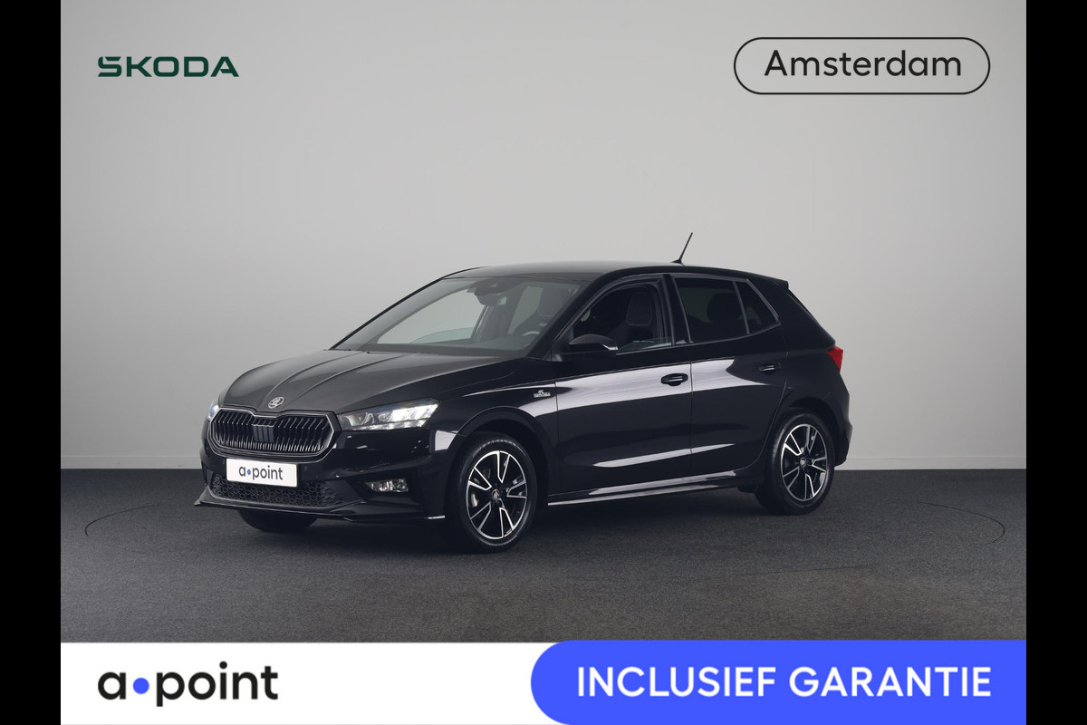 Škoda Fabia 1.0 TSI Monte Carlo 95pk 95 pk | Verlengde garantie | Stoelverwarming | Navigatie via App | Parkeersensoren | Achteruitrijcamera | LED koplampen |