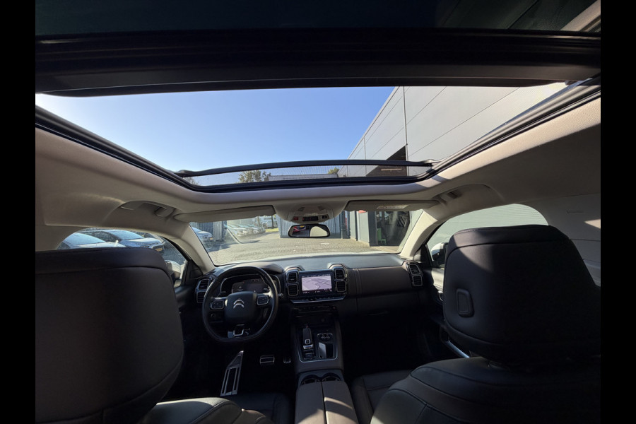 Citroën C5 Aircross 180pk Shine (Elektrisch Schuifdak - Trekhaak - Leder incl verwarming/massage/geheugen - Elektrische klep - LED - Grip Controle -