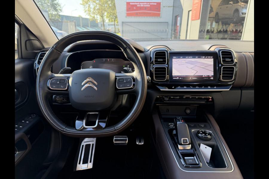 Citroën C5 Aircross 180pk Shine (Elektrisch Schuifdak - Trekhaak - Leder incl verwarming/massage/geheugen - Elektrische klep - LED - Grip Controle -