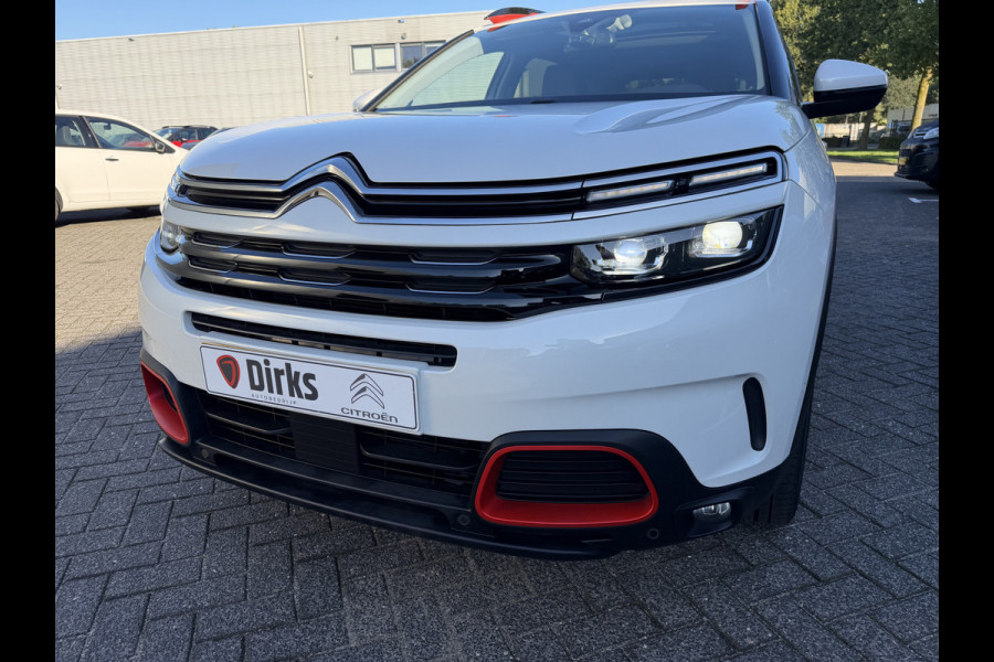 Citroën C5 Aircross 180pk Shine (Elektrisch Schuifdak - Trekhaak - Leder incl verwarming/massage/geheugen - Elektrische klep - LED - Grip Controle -