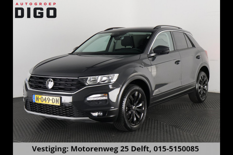Volkswagen T-Roc 1.0 TSI STYLE 100% OH.GARANTIE TOT 10-2031* BLACKLINE .NAVI.PDC V+A.URANO GREY !