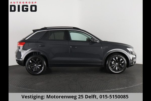 Volkswagen T-Roc 1.0 TSI STYLE 100% OH.GARANTIE TOT 10-2031* BLACKLINE .NAVI.PDC V+A.URANO GREY !