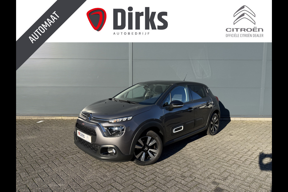 Citroën C3 110pk Shine (Camera - Keyless Entry - LED - Automatische Airco - Navigatie - Apple Carplay)