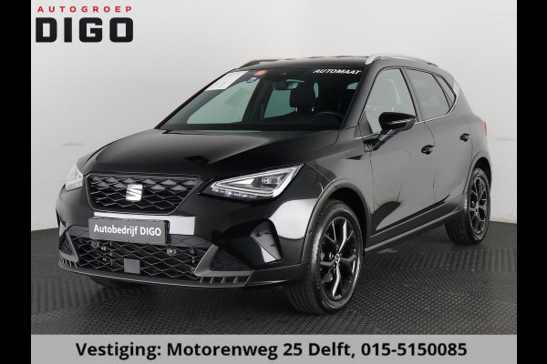 Seat Arona 1.0 TSI FR BUS.BLACKLINE AUTOMAAT GARANTIE 5-2034* . APPLE CARPLAY & ANDRIOD AUTO . PARKEERSENSOREN V & A . STOELVERWARMING