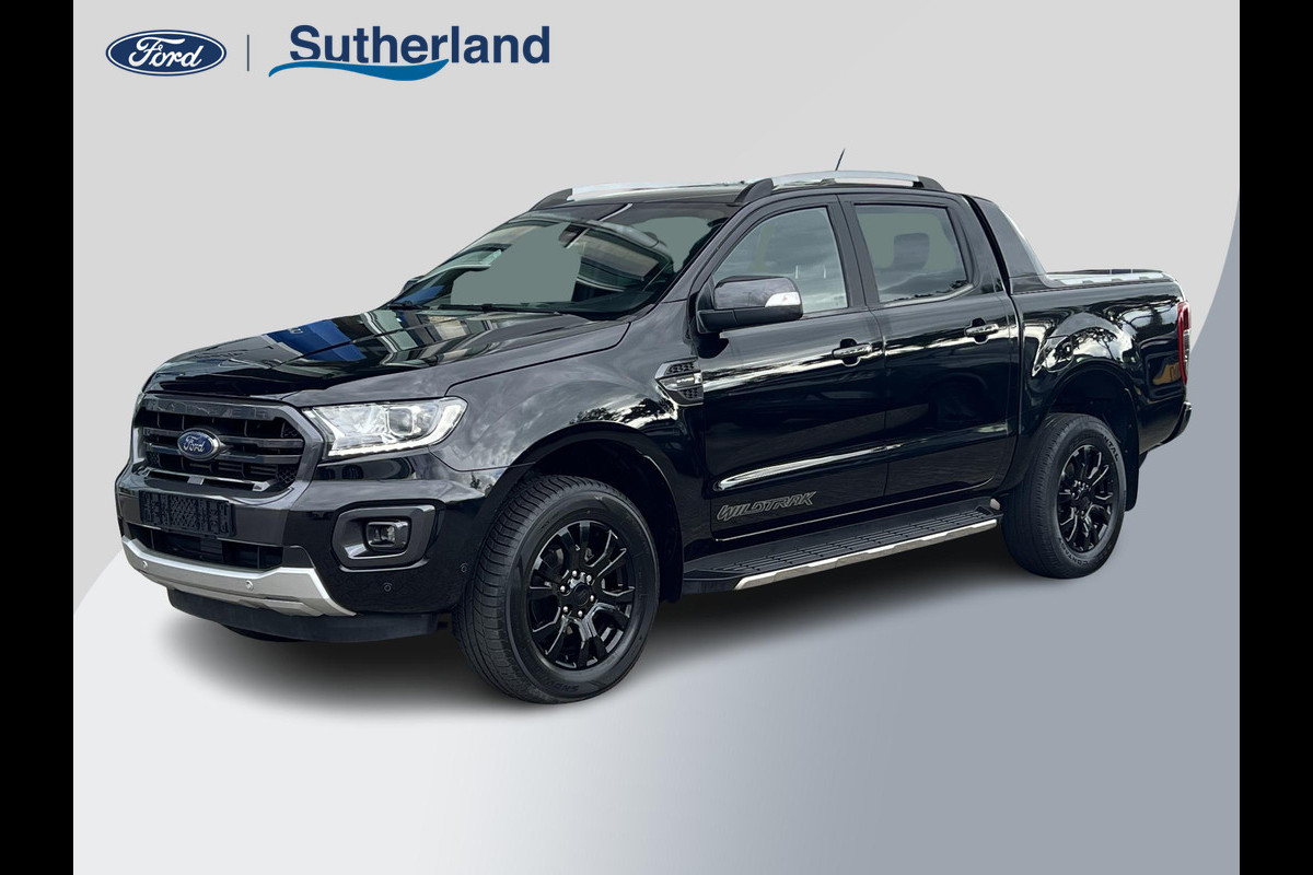 Ford Ranger 2.0 EcoBlue Wildtrak |  214pk Automaat | Adaptieve Cruise | Stoelverwarming | Trekhaak | 3.500kg Trekgewicht