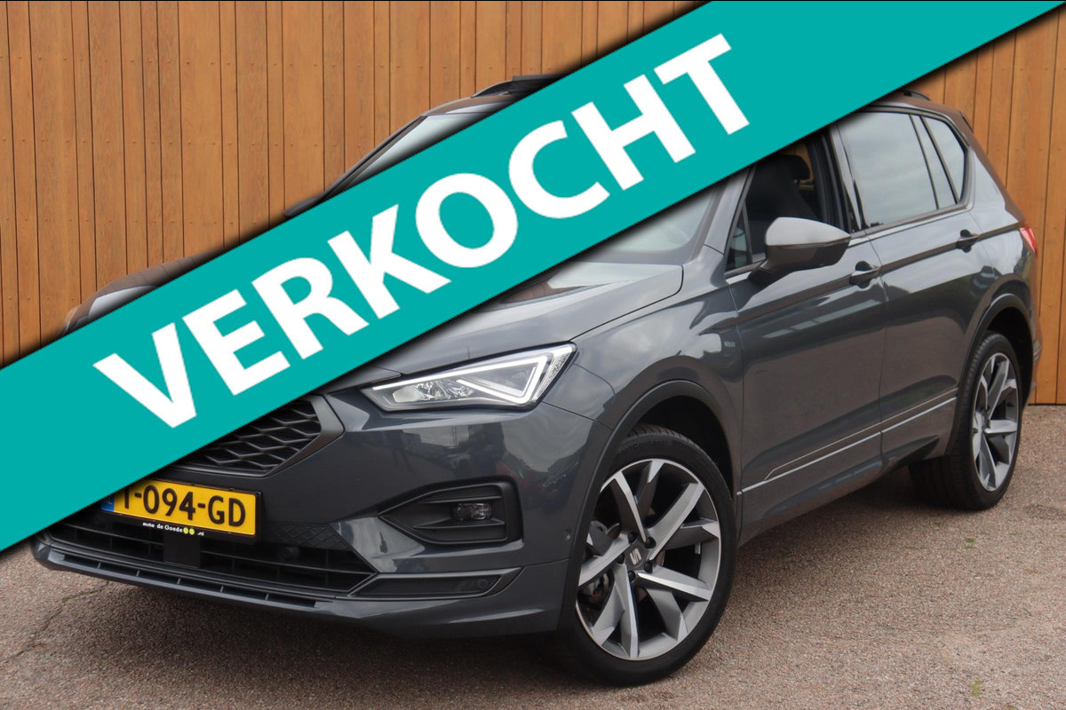 Seat Tarraco 1.5 TSI FR Business Intense 7persoons Org. NL schuifdak el.klep camera's