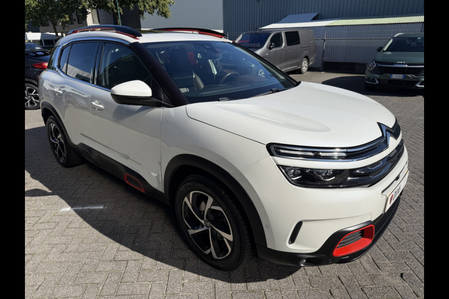 Citroën C5 Aircross 180pk Shine (Elektrisch Schuifdak - Trekhaak - Leder incl verwarming/massage/geheugen - Elektrische Klep - 360gr Camera - Keyles