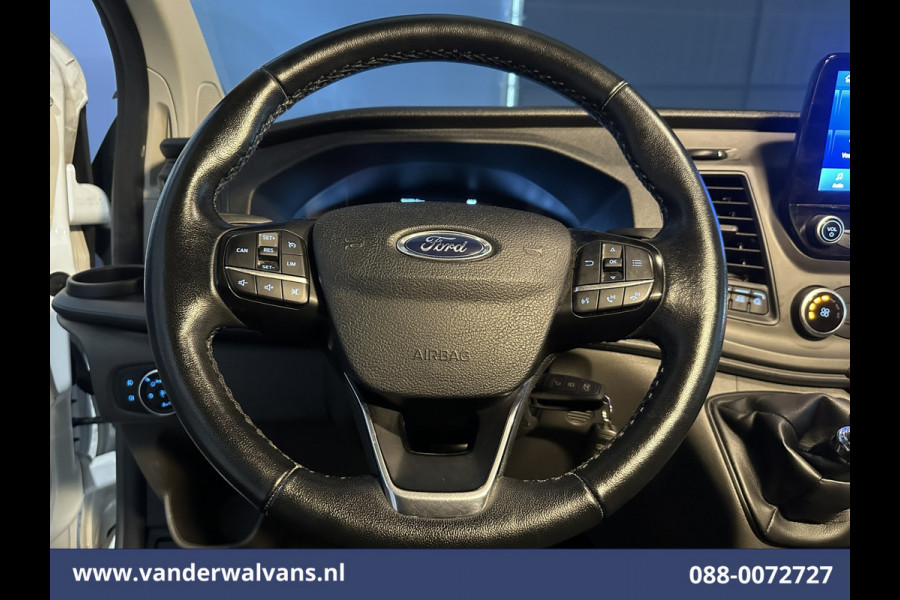 Ford Transit Custom 2.0 TDCI 105pk L2H1 Euro6 Airco | Camera | Navigatie | LED | Apple Carplay Cruisecontrol, Stoelverwarming, Verwarmde Voorruit, Parkeersensoren, Bijrijdersbank, 2800kg trekvermogen