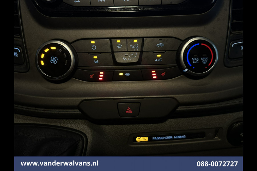 Ford Transit Custom 2.0 TDCI 105pk L2H1 Euro6 Airco | Camera | Navigatie | LED | Apple Carplay Cruisecontrol, Stoelverwarming, Verwarmde Voorruit, Parkeersensoren, Bijrijdersbank, 2800kg trekvermogen