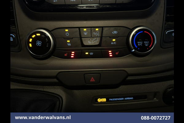 Ford Transit Custom 2.0 TDCI 105pk L2H1 Euro6 Airco | Camera | Navigatie | LED | Apple Carplay Cruisecontrol, Stoelverwarming, Verwarmde Voorruit, Parkeersensoren, Bijrijdersbank, 2800kg trekvermogen