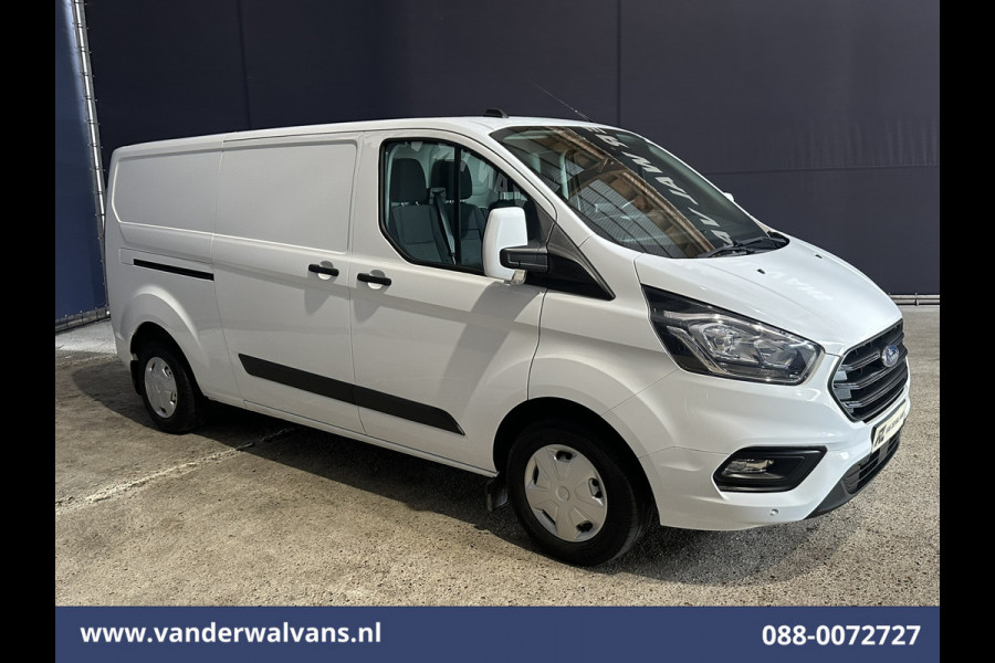 Ford Transit Custom 2.0 TDCI 105pk L2H1 Euro6 Airco | Camera | Navigatie | LED | Apple Carplay Cruisecontrol, Stoelverwarming, Verwarmde Voorruit, Parkeersensoren, Bijrijdersbank, 2800kg trekvermogen