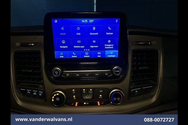 Ford Transit Custom 2.0 TDCI 105pk L2H1 Euro6 Airco | Camera | Navigatie | LED | Apple Carplay Cruisecontrol, Stoelverwarming, Verwarmde Voorruit, Parkeersensoren, Bijrijdersbank, 2800kg trekvermogen
