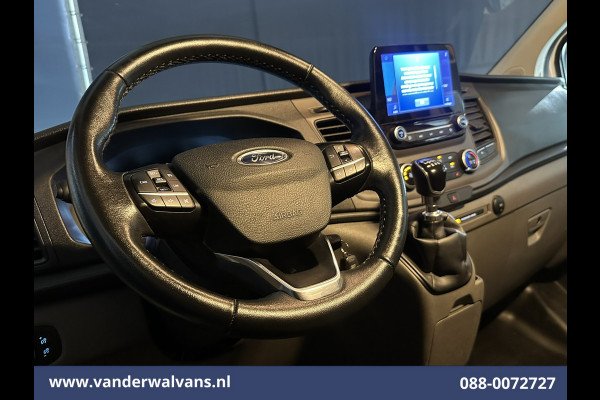 Ford Transit Custom 2.0 TDCI 105pk L2H1 Euro6 Airco | Camera | Navigatie | LED | Apple Carplay Cruisecontrol, Stoelverwarming, Verwarmde Voorruit, Parkeersensoren, Bijrijdersbank, 2800kg trekvermogen