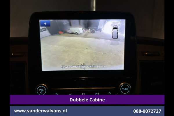 Ford Transit 2.0 TDCI 131pk L3H2 Dubbele Cabine Euro6 Airco | 7-Zits | Camera | Navigatie | 2500kg Trekhaak | Apple Carplay Cruisecontrol, Android Auto, Verwarmde Voorruit, Parkeersensoren, Bijrijdersbank, Leder