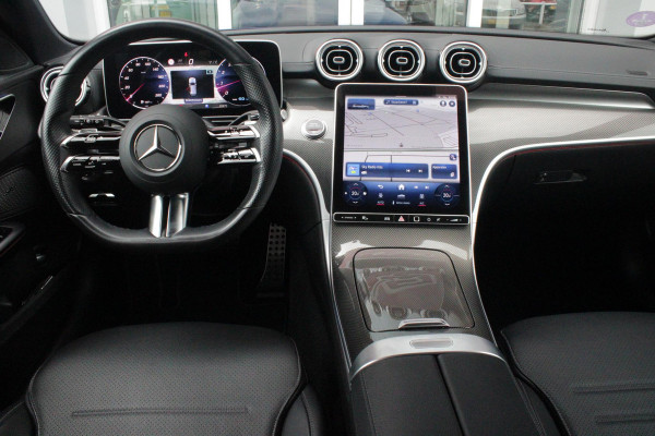 Mercedes-Benz C-Klasse Estate 200 218PK Launch Edition AMG Line | FULL LEDEREN BEKLEDING | PANORAMISCH SCHUIF/KANTELDAK | DIGITAL LIGHT (MATRIX LED) | SFEERVERLICHTING | ELEKTRISCH VERSTELBARE VOORSTOELEN MET GEHEUGEN OP BEIDE STOELEN | STOELVERWARMING | ELEKTRISCHE STUURVERSTELLING MET GEHEUGEN | 19'' MULTISPAAKS LICHTMETALEN VELGEN | VERKEERSLICHTEN WEERGAVE | 360° CAMERA | DRAADLOOS APPLECARPLAY/ANDROID AUTO | DRAADLOZE TELEFOONLADER | WIDE SCREEN SCHERM | NIGHT PAKKET | DODEHOEK DETECTIE | EXTRA GETINTE ACHTERSTE RUITEN | PREMIUM AUDIO | ELEKTRISCH BEDIENBARE ACHTERKLEP | KEYLESS ENTRY |
