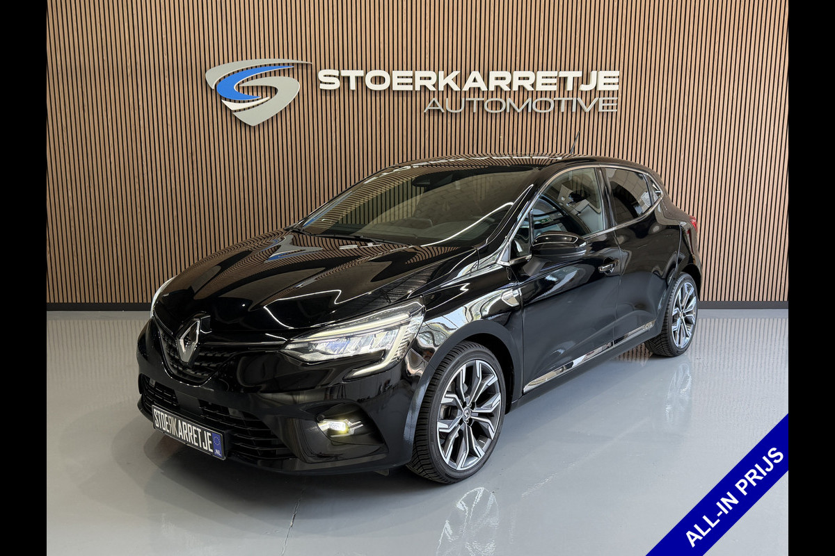 Renault Clio 1.0 TCe 100pk Edition One | Groot navi | Bose | Camera | Stoel & Stuur verwarming | Carplay 100% Dealer onderhouden!