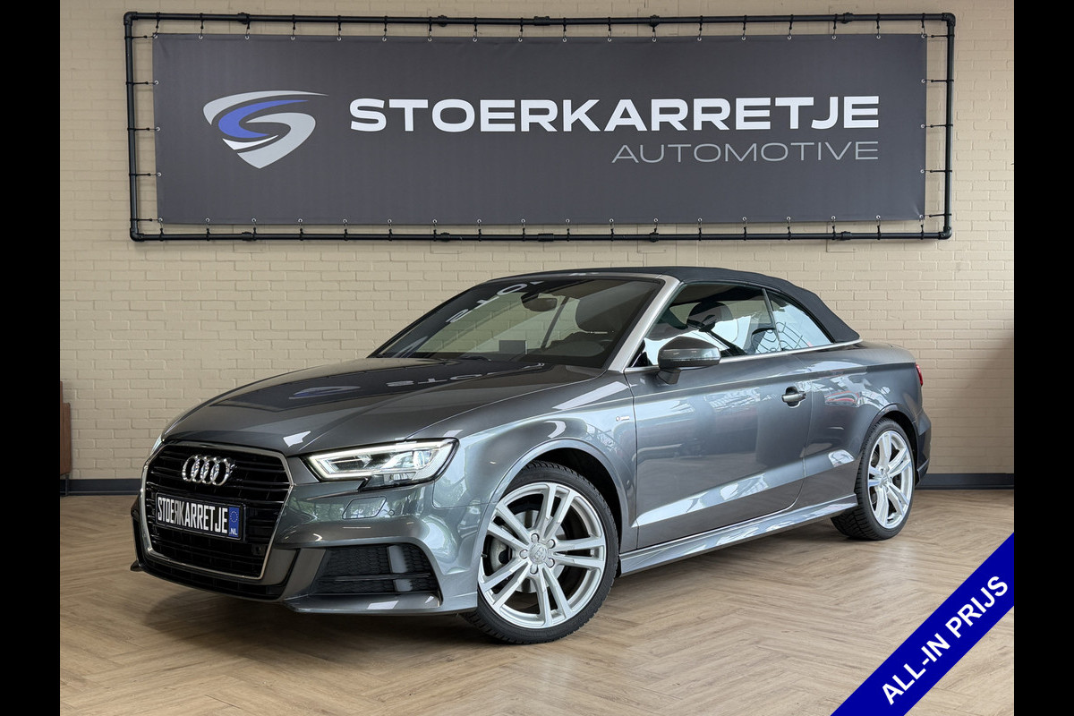 Audi A3 Cabriolet 35 TFSI CoD Advance Sport | S-line | Carplay | Pdc V+A | Stoelverwarming | Automaat | Cruise | 100% dealer onderhouden
