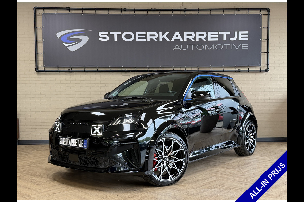 ALPINE A290 GT Performance 220pk 52 kWh 19 " | Devialet Sound | Stoel & Stuur verwarming | ACC | Dodehoek | R5 | Dealer onderhouden