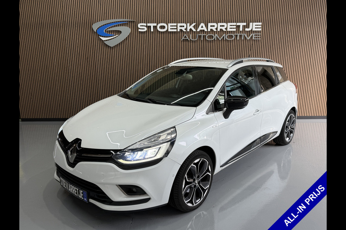 Renault Clio Estate 0.9 TCe Bose | Navi | 17" | Cruise control | Stoelverwarming | Camera | Perfect onderhouden!