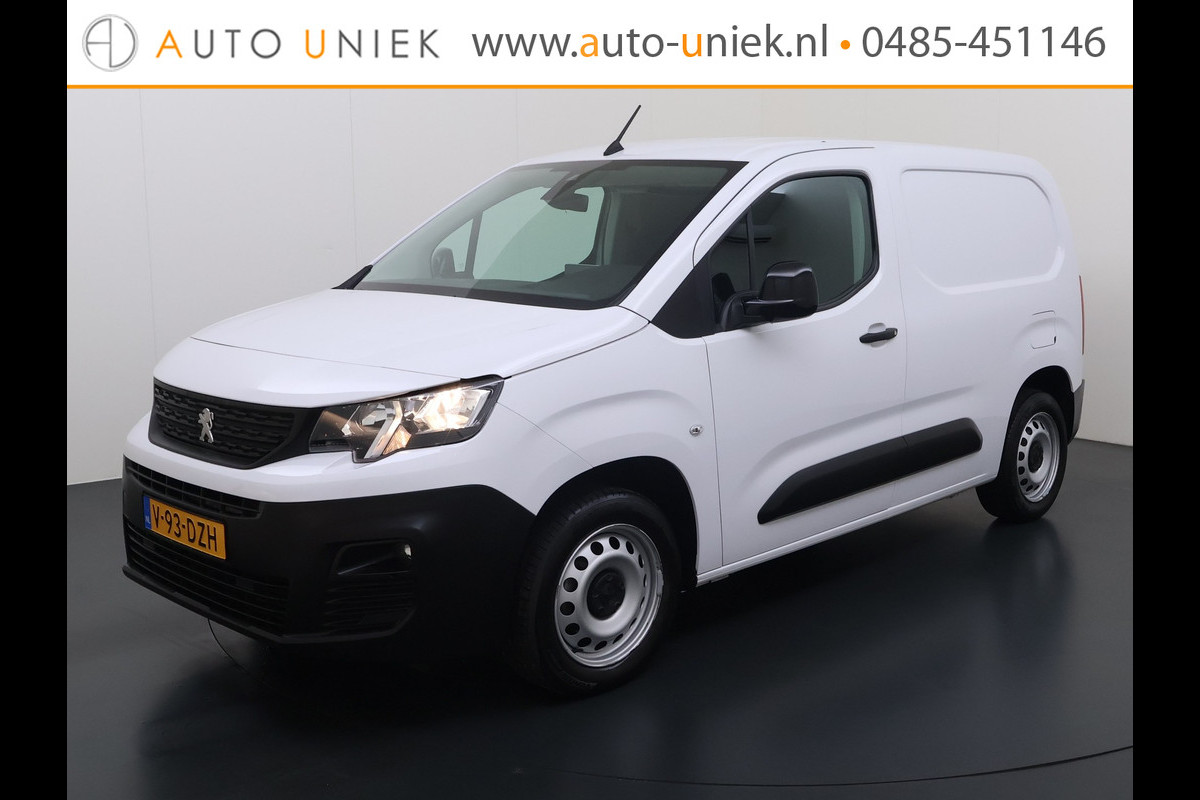 Peugeot Partner 1.5 BlueHDi 100 S&S L1, 3 Persoons! Airco, Navigatie, Ex lease