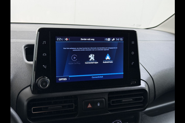 Peugeot Partner 1.5 BlueHDi 100 S&S L1, 3 Persoons! Airco, Navigatie, Ex lease