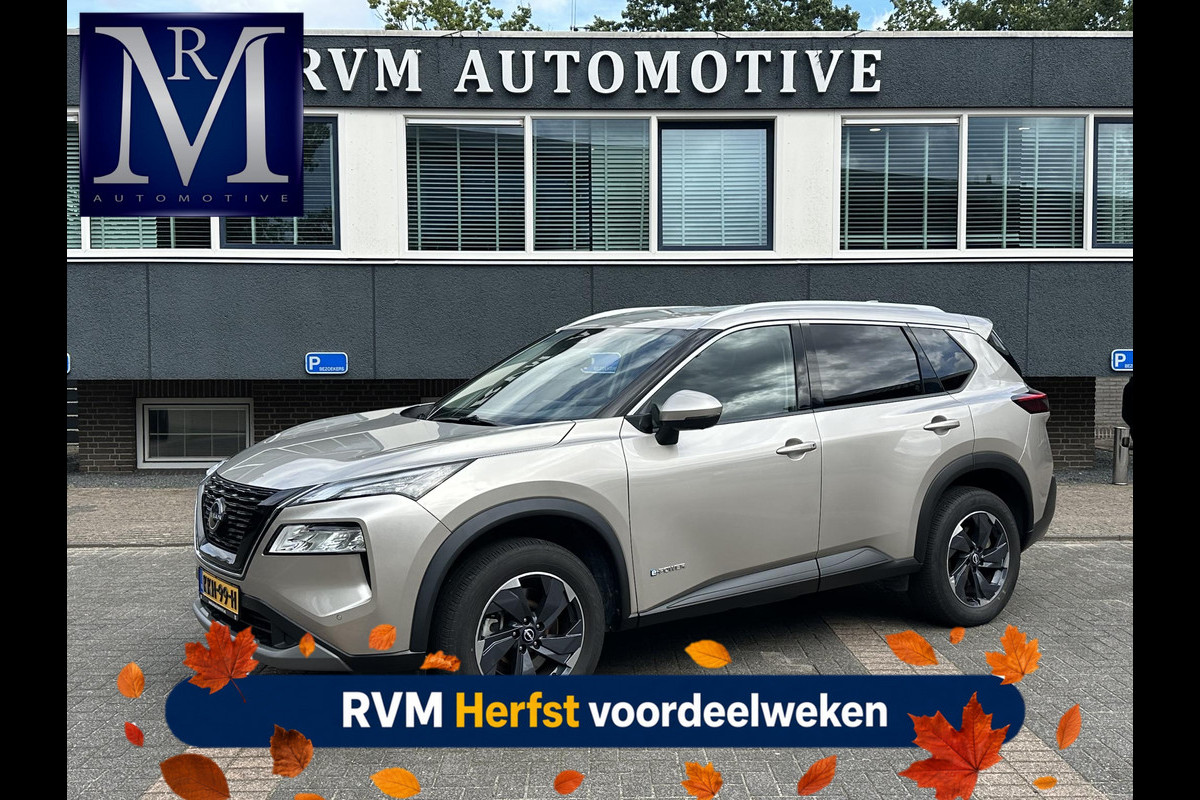 Nissan X-Trail 1.5 e-4orce N-Connecta 4WD 7p. VAN:43.900,- VOOR:39.877,- UW HERFSTVOORDEEL:4.023,- 7 PERSOONS| ACHTERBANK VERWARMD| STOEL + STUURVERWARMING| 360 CAMERA| ELEKTRISCHE ACHTERKLEP| ADAPTIVE CRUISE CONTROL| NISSAN GARANTIE|