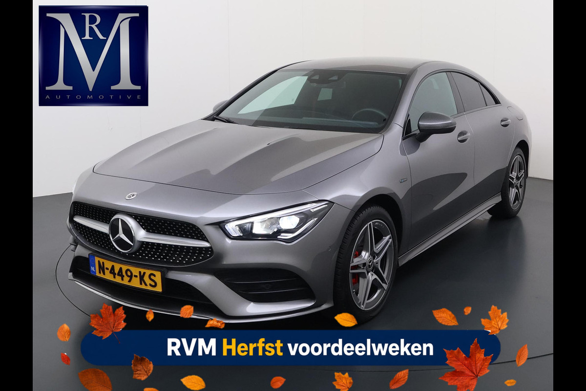 Mercedes-Benz CLA-Klasse 250 e Business Solution AMG VAN: 29.900,- VOOR: 26.877,- UW HERFSTVOORDEEL: 3.023,- AMG | COMPLEET ONDERHOUDEN | SFEERVERLICHTING | STOELVERWARMING | ACHTERUITRIJCAMERA | RIJKLAARPRIJS | 12 MND BOVAG GARANTIE