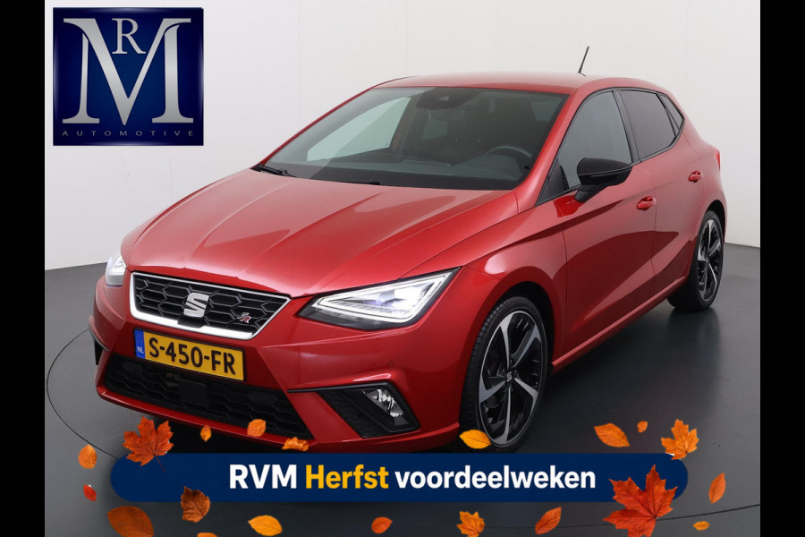 Seat Ibiza 1.0 EcoTSI FR VAN:18.900,- VOOR:16.440,- UW HERFSTVOORDEEL:2.460,- 18 INCH| PARKEERSENSOREN| RIJKLAAR GELEVERD INCL. 12 MND BOVAG GARANTIE|  ORIGINEEL NEDERLANDS GELEVERD NAP| FULL LED| CARPLAY