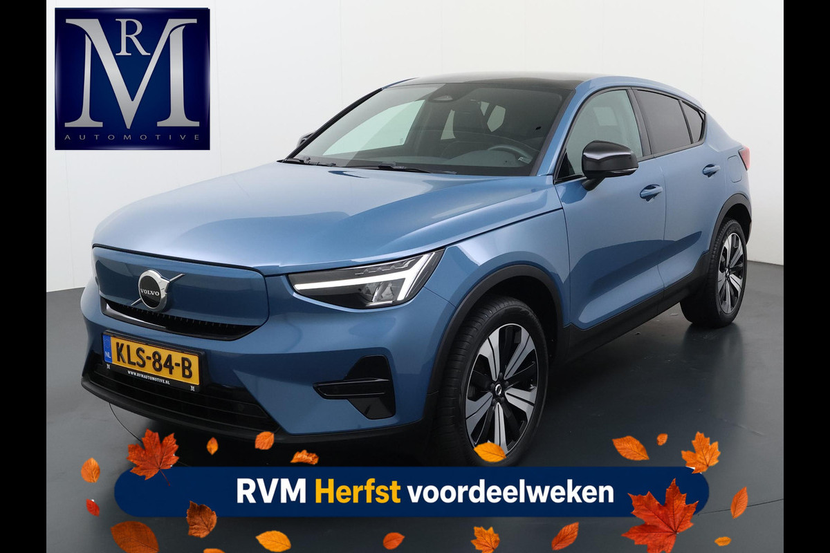 Volvo C40 Recharge Core 69 kWh VAN:32.900,- VOOR:29.770,- UW HERFSTVOORDEEL:3.130,- SOH 93%|VOLVO DEALER ONDERHOUDEN| ACHTERUITRIJCAMERA| PANORAMADAK| STOEL + STUURVERWARMING| RIJKLAARPRIJS INCL. 12 MAANDEN BOVAG GARANTIE|