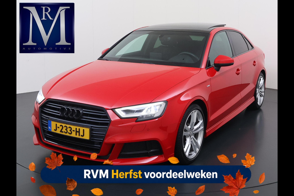 Audi A3 Limousine 35 TFSI CoD Advance Sport S-LINE BINNEN + BUITEN| PANO| STOELVERWARMING| LED| 2E EIGENAAR| ORIGINEEL NEDERLANDS NAP| DIGITAAL DASH| CARPLAY|