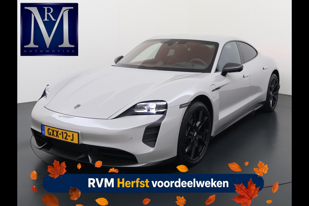 Porsche Taycan Turbo 93 kWh VAN:89.900,- VOOR:84.877 ,- UW HERFSTVOORDEEL:5.023,- SOH 91% | SPORT CHRONO | HEAD-UP | CARBON PAKKET | ALCANTARA STOELEN + HEMEL | DUAL SCHERM | PSCB KERAMISCH GECOATE REMMEN | BURMESTER PREMIUM AUDIO | STOELVERWARMING + STUURWIELVERWARMING | STOELVENTILATIE | MEMORY SEATS | PORSCHE DEALER ONDERHOUDEN | 360° CAMERA | VERKEERT IN NIEUWSTAAT | ALL-IN PRIJS | 12 MAANDEN BOVAG GARANTIE