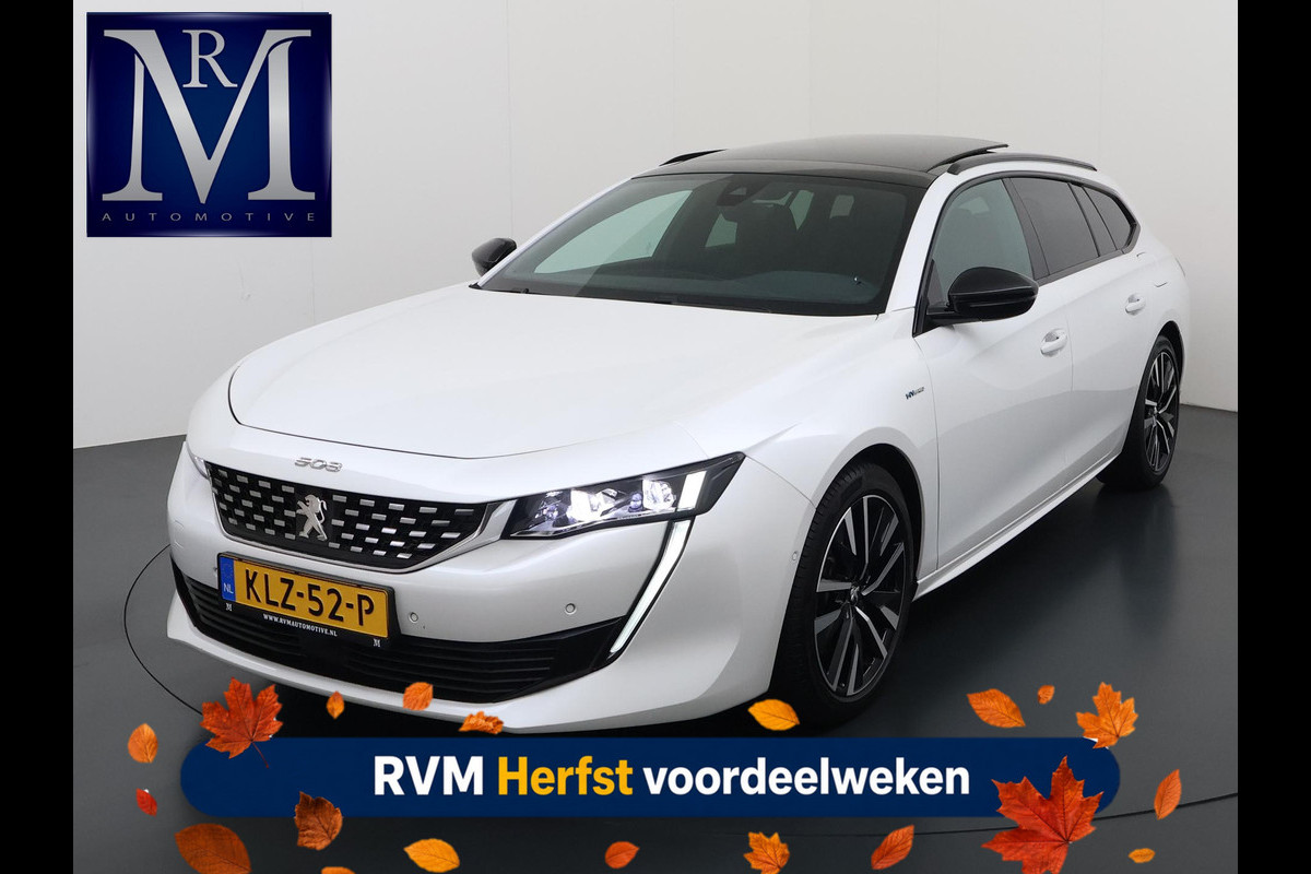 Peugeot 508 1.6 HYbrid GT VAN: 26.900,- VOOR: 22.440,- UW HERFSTVOORDEEL: 4.460,- PHEV| AFNEEMBARE TREKHAAK| PANO| ELEKTRISCHE ACHTERKLEP| ACHTERUITRIJCAMERA| RIJKLAAR GELEVERD INCL. 12 MND BOVAG GARANTIE| DODE HOEK SENSOR|
